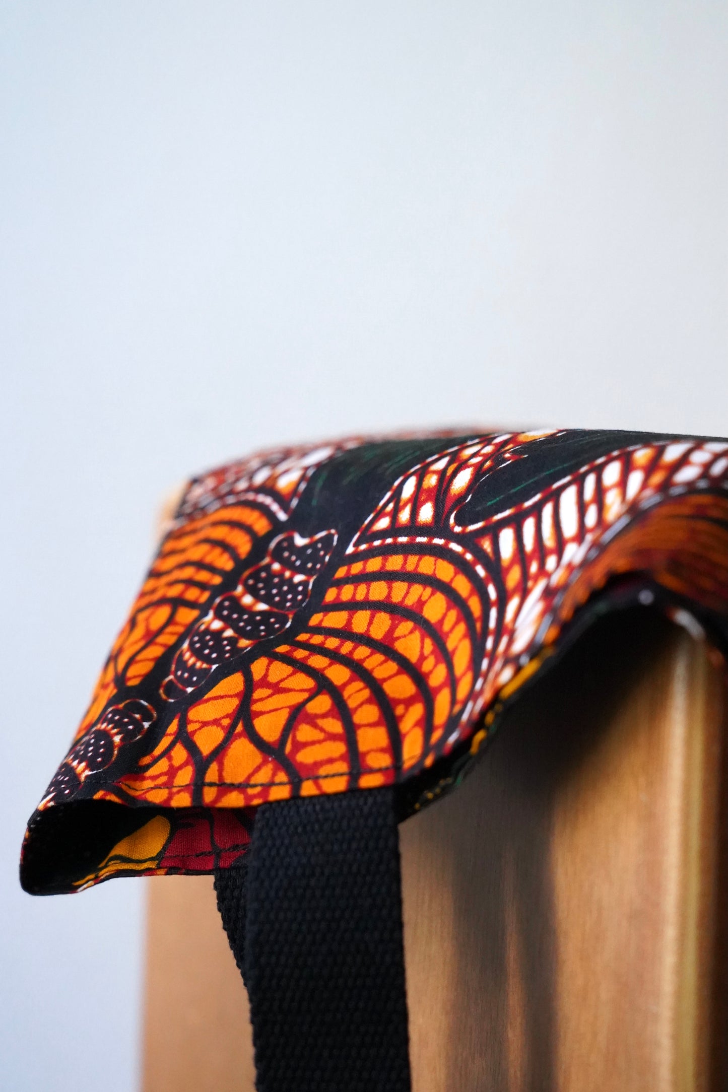 Le TOTE-BAG SANOUYÉ WAX ORANGE
