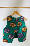 LE CROP TOP REVERSIBLE NANDI WAX VERT