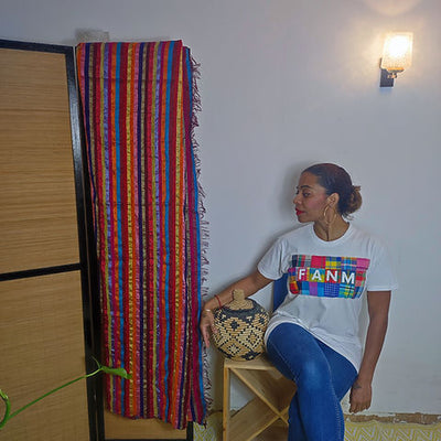 Le t-shirt MOUN ou FANM en madras