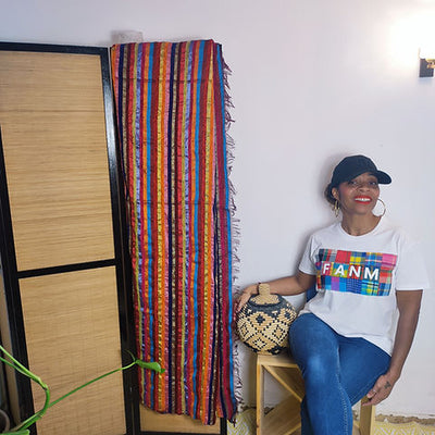 Le t-shirt MOUN ou FANM en madras