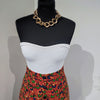 LA JUPE ASHANTI WAX ORANGE