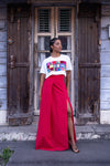 Le crop-top MOUN ou FANM en madras