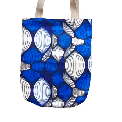 Le TOTE-BAG SANOUYÉ WAX BLEU