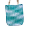 Le TOTE-BAG SANOUYÉ COTON VICHY VERT