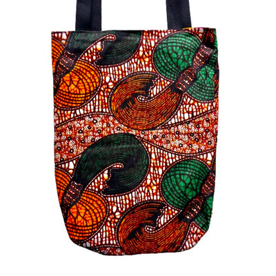 Le TOTE-BAG SANOUYÉ WAX ORANGE